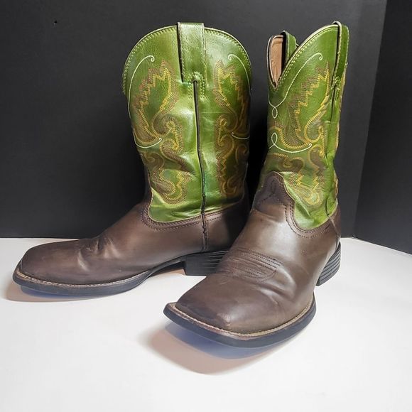 Justin Men's Western Cowboy Boots - Picture 2 of 8